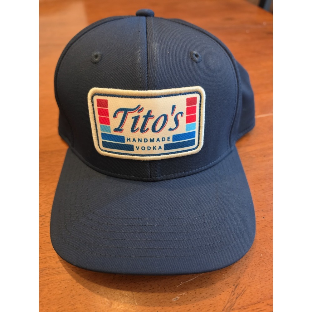 Tito's Handmade Vodka Snapback Baseball Cap Branded Patch